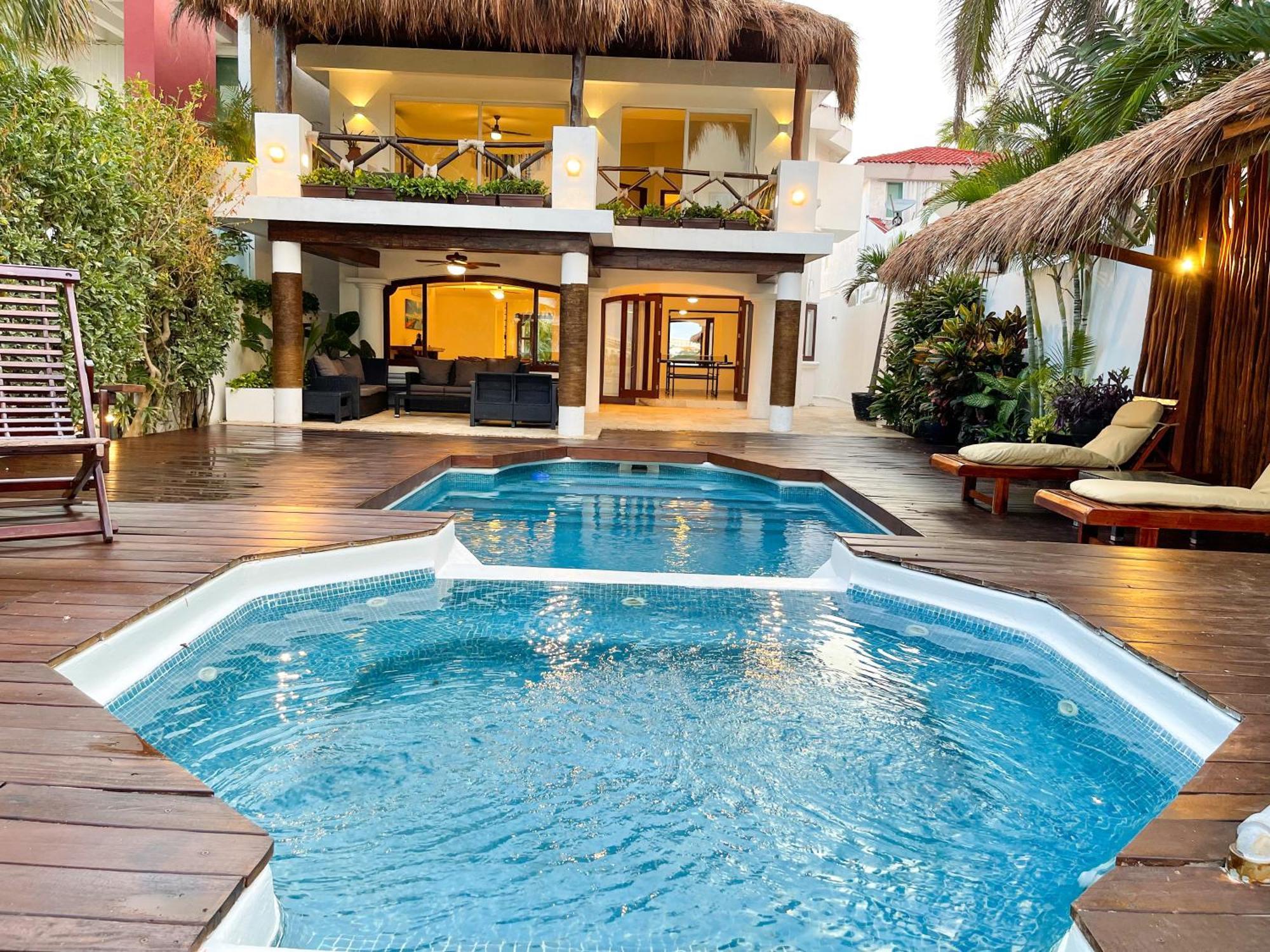 Villa Pok Ta Pok Cancún Eksteriør billede